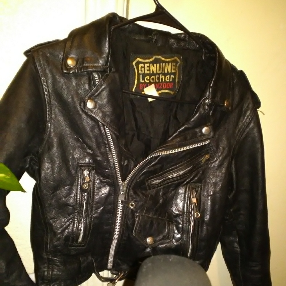 Manzoir leather jacket